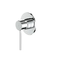 Greens Prime Large Shower Mixer Trim Set - Chrome