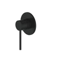 Greens Prime Large Shower Mixer Trim Set - Matte Black PVD