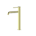Greens Prime Lead Free Tall Basin Mixer - Brushed Brass
