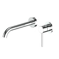 Greens Prime Lead Free Wall Basin Mixer Set - Chrome
