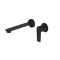 Greens Selwin Lead Free Wall Basin Mixer Set - Matte Black PVD
