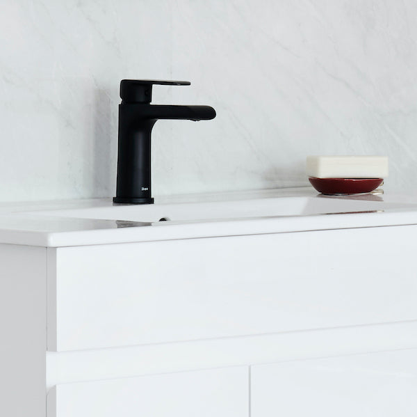 Ikon Harper Basin Mixer Matte Black