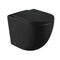 Fienza Koko Wall Faced Pan & Seat, Matte Black