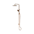 Greens Lavish Brass Twin Rail Shower, Brushed Copper image