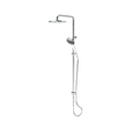 Greens Lavish Brass Twin Rail Shower, Chrome image