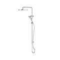 Greens Lavish BubbleJET Twin Rail Shower, Chrome image