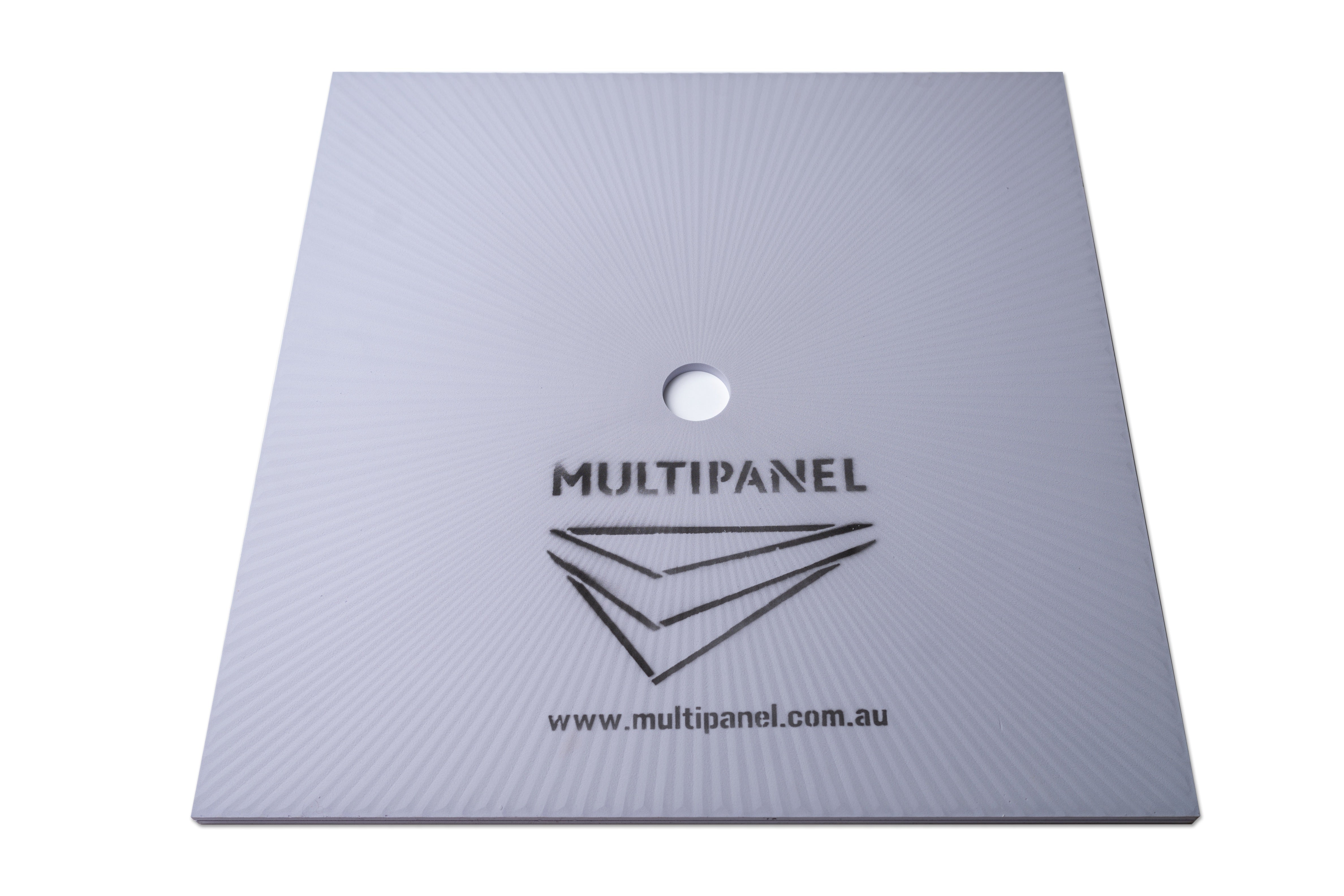 Multipanel Waterproof Standard Shower base kit with Centre outlet