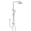 Bella Vista Mica Combination Shower Column with Separate Elbow, Chrome