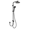 Bella Vista Mica Combination Shower Column with Separate Elbow, Matte Black