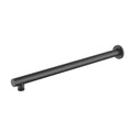 Bella Vista Mica 450mm Wall Shower Arm - Matte Black