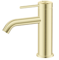Bella Vista Mica Basin Mixer Curved Spout - French Gold