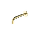 Bella Vista Mica Curved Bath Spout - French Gold (Multiple Sizes)