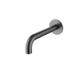 Bella Vista Mica Curved Bath Spout - Gunmetal (Multiple Sizes)