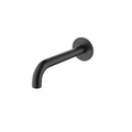 Bella Vista Mica Curved Bath Spout - Matte Black (Multiple Sizes)