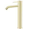 Bella Vista Mica Tall Basin Mixer Curved Spout - French Gold