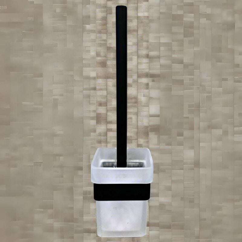 Nero Celia Toilet Brush Holder Matte Black