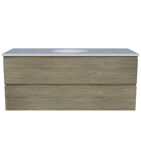 Nevada Plus All-Drawer 1200mm Wall Hung Vanity, Above or Under Counter Basin