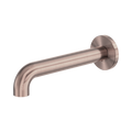 Zen SS316L Round Basin/Bath Spout Only 185mm Brushed Bronze