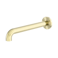 Zen SS316L Round Basin/Bath Spout Only 230mm Brushed Gold