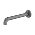 Zen SS316L Round Basin/Bath Spout Only 230mm Graphite
