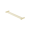 Nero Zen SS316L Double Towel Rail 600mm Brushed Gold NR1624dBG image
