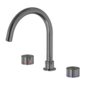 Nero Kara NR211703GM Gun Metal Bath Hob Set