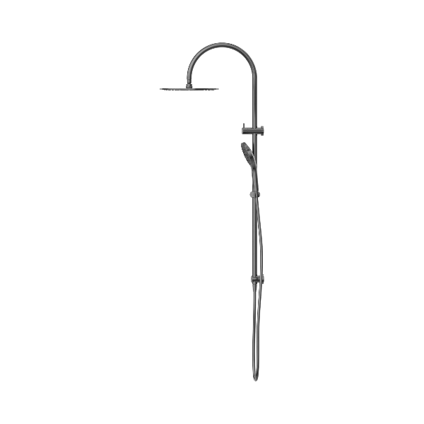 Nero Mecca Twin Shower With Air Shower II Gun Metal image
