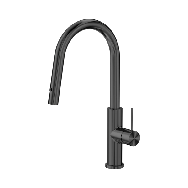 Nero Mecca Smart Sensor Pull Down Sink Mixer - Gun Metal / NR221908aGM