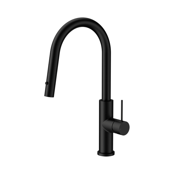 Nero Mecca Smart Sensor Pull Down Sink Mixer - Matte Black / NR221908aMB