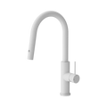 Nero Mecca Smart Sensor Pull Down Sink Mixer - Matte White / NR221908aMW