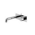 Nero Mecca NR221910B160CH Chrome Wall Basin Mixer Handle Up 160mm Spout image