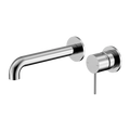 Nero Mecca Wall Basin/Bath Mixer Separate Back Plate 260mm Chrome NR221910C260CH image