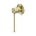 Nero Mecca Care Shower Mixer, Brushed Gold