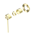 Nero Mecca Care Shower Mixer Trim Kits Only Brushed Gold