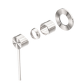 Nero Mecca Care Shower Mixer Trim Kits Only Brushed Nickel