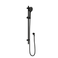 Fresh Hand Shower on Rail With Dual Check Valve & Elbow, Matte Black