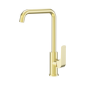 Fresh Square Neck Sink Mixer - Brushed Gold