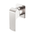 Fresh Shower/Bath Mixer Square Backplate - Brushed Nickel 65mm x 65mm