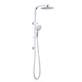 Nero Bianca Flat Rail Round 250mm Combination Shower - Chrome / NR250805cCH
