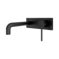 Nero Dolce Wall Basin/Bath Mixer Matte Black
