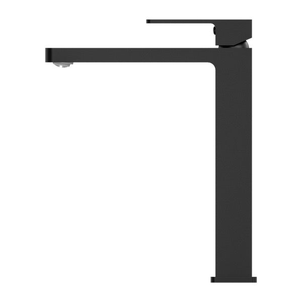 Nero Celia Matt Black Tall Basin Mixer