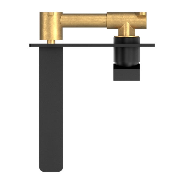Nero Celia Matt Black Wall Mixer