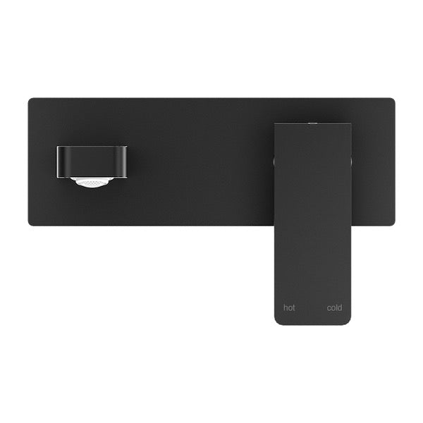 Nero Celia Matt Black Wall Mixer