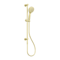 Nero 3 Function Shower on Rail - Brushed Gold