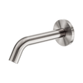 Nero Mecca Wall-Mounted Sensor Tap with 80mm Wall Plate Brushed Nickel