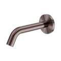 Nero Mecca Wall-Mounted Sensor Tap with 80mm Wall Plate Brushed Bronze