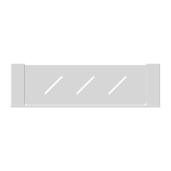 Nero Celia Chrome Metal Shelf