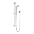 Nero NR692105A02BN York Shower Rail With Metal Hand Shower Brushed Nickel image