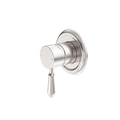 Nero York Shower Mixer With Metal Lever Brushed Nickel NR69210902BN image