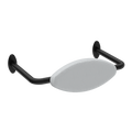 Nero Mecca Care DDA Toilet Backrest Matte Black